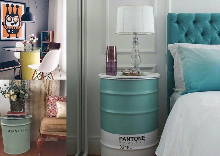 decoração com tambores