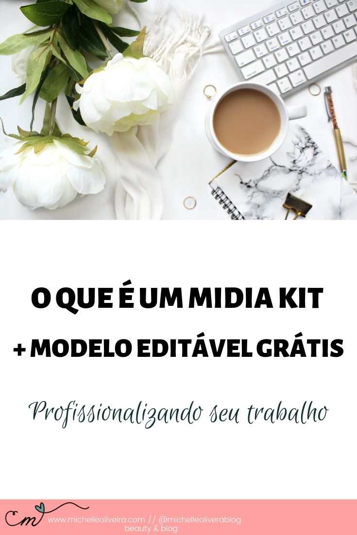 mídia kit editável