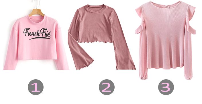Pink Top Zaful - Lista de desejos
