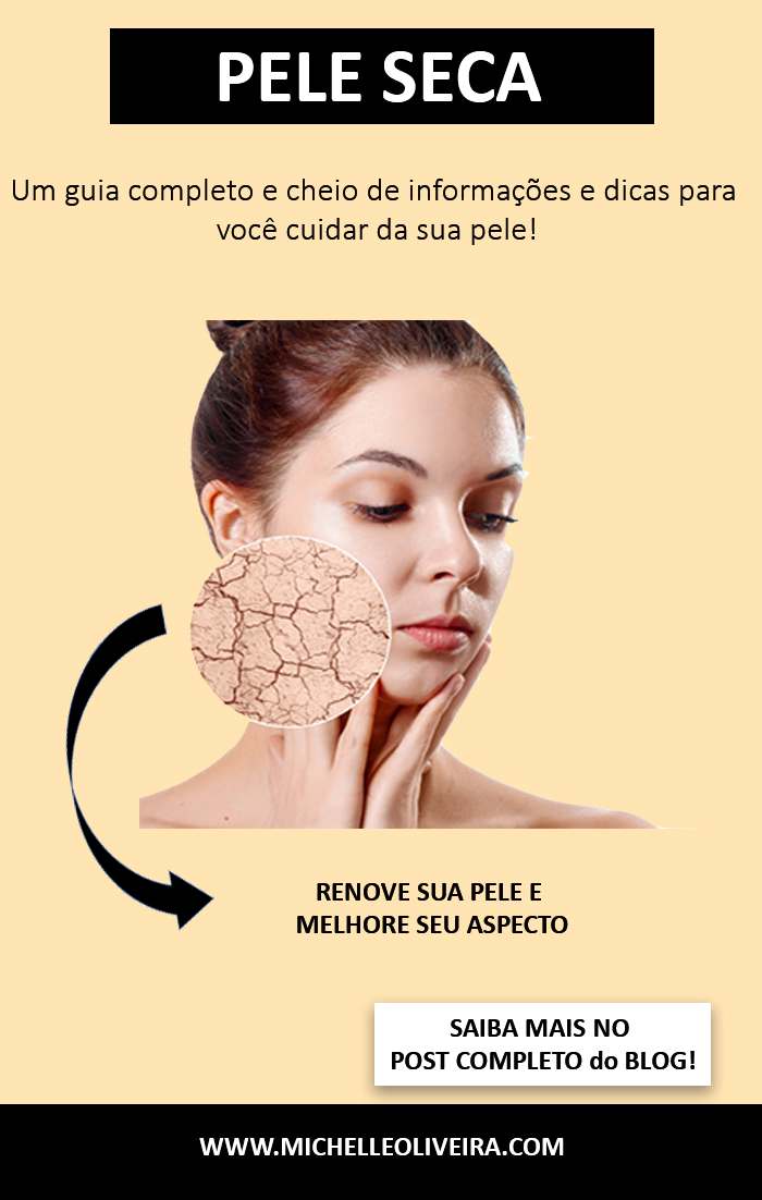 pele seca como cuidar